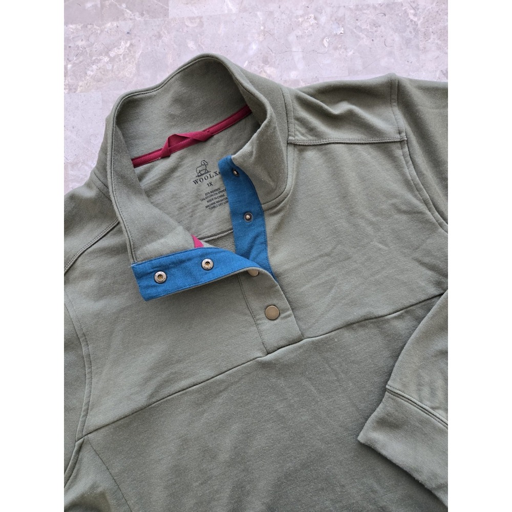 MEN'S WOOLX MERINO Paxton Merino Flex 4 Button JACKET SIZE 1X Gorpcore Outdoors